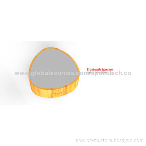 Portable Bluetooth Speakers, Measures 83.5 x 84 x 36mm, 120g, Wooden Material, V4.0+EDR BT Version